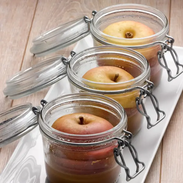 Pomme confite au cidre